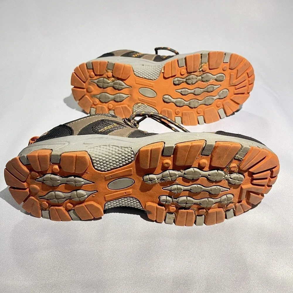 Pacific Mountain Crestone Men's Hiking Shoes US 6 Brown Black Orange PM005501231